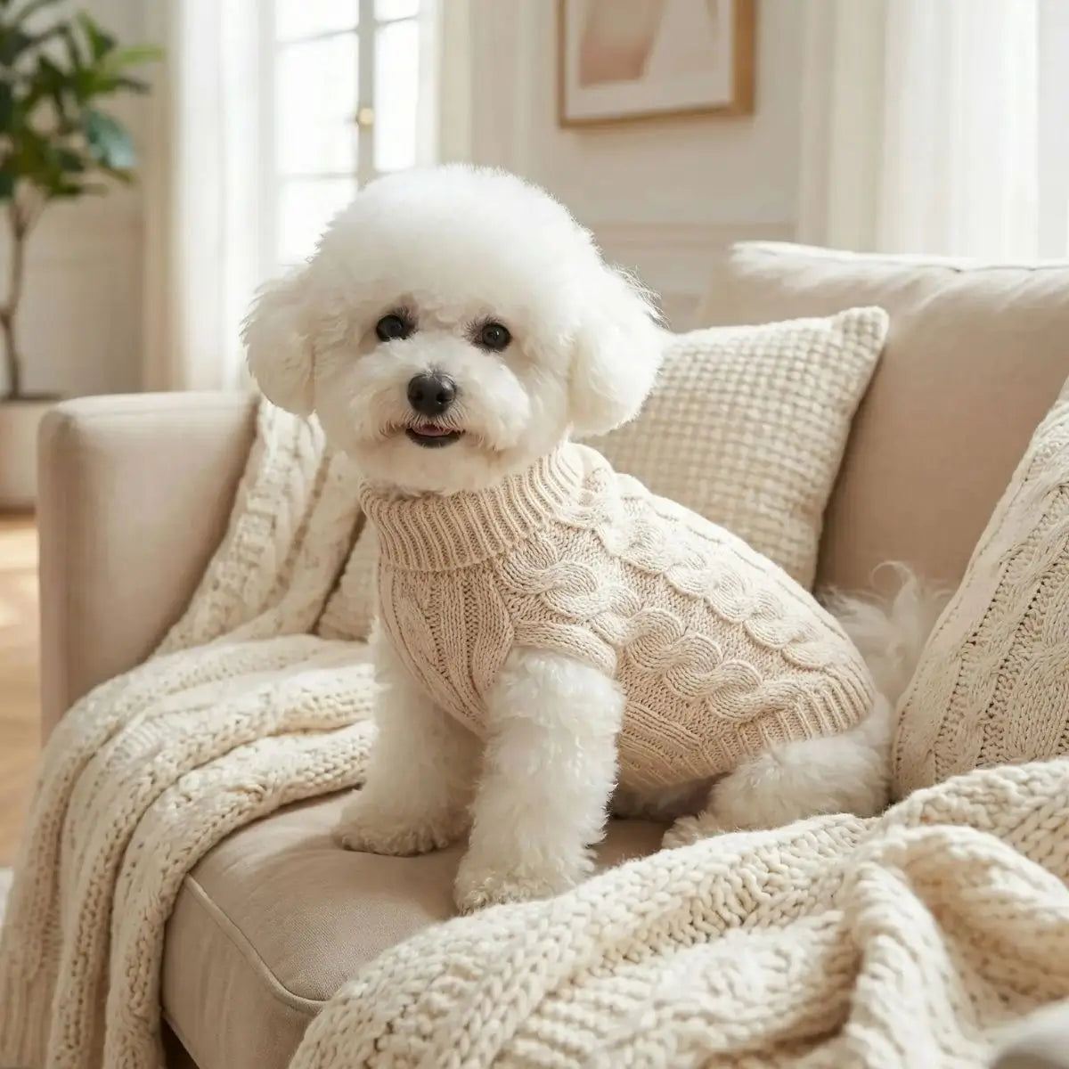 Vêtement protection chien pour pluie et froid style moderne