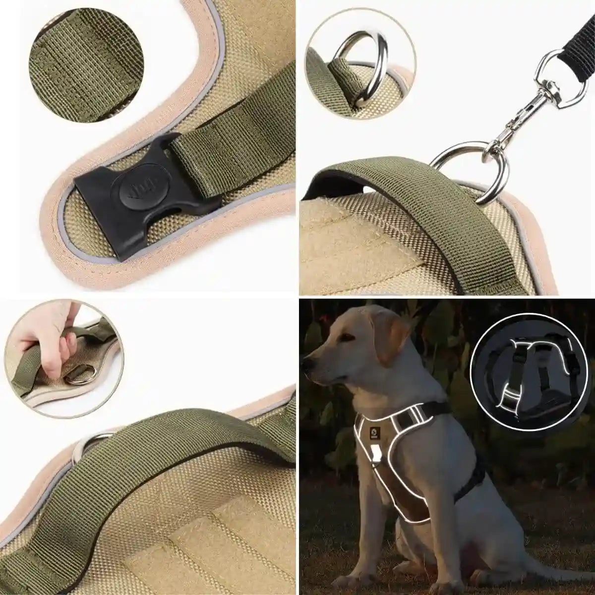 harnais en y avec éléments de sécurité