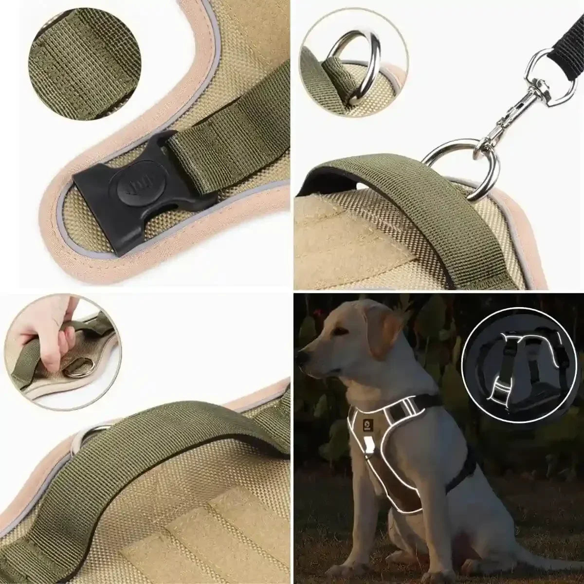 harnais en y avec éléments de sécurité