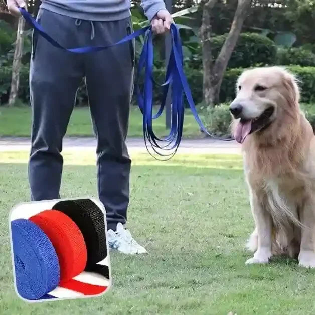 Longe pour chien FreeMax™ bleue
