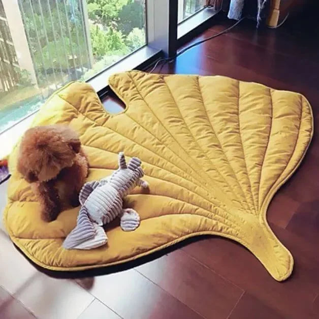 tapis-pour-chien-jaune
