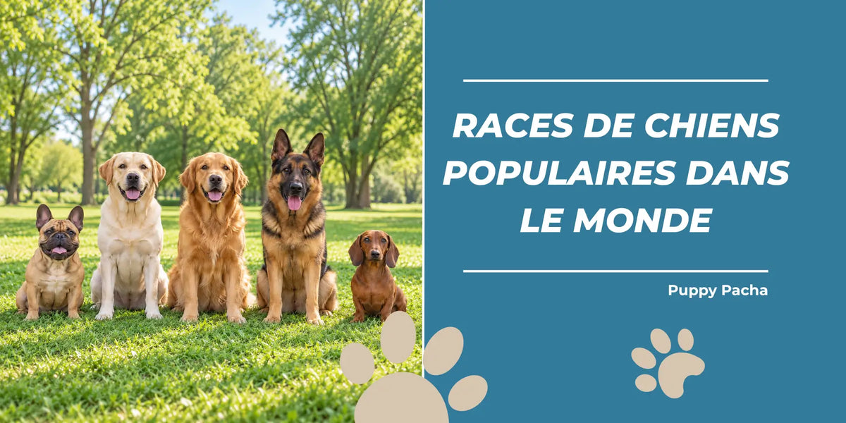 Race de Chien Populaire : 5 Races Plébiscitées dans le Monde